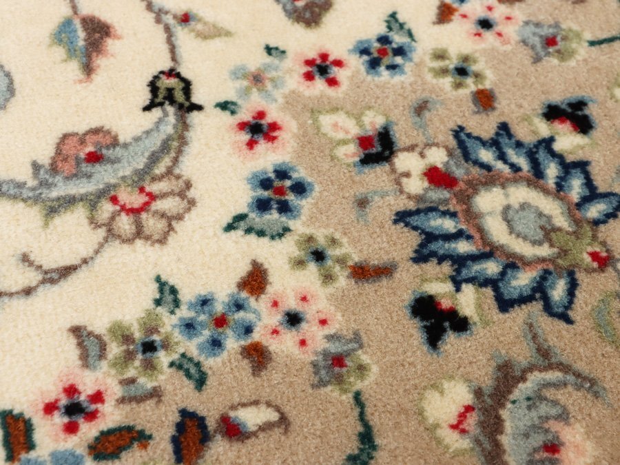 魁◆高級ペルシャ絨毯 イラン アルデカン産 ウール100% 手織り 238×150㎝ シャーアッバス_画像5