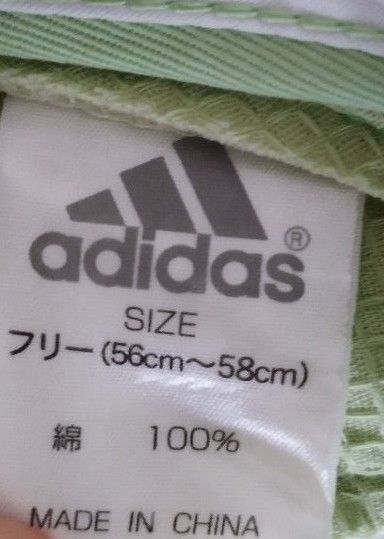 中古★アディダス サンバイザー ゴルフ ADIDAS