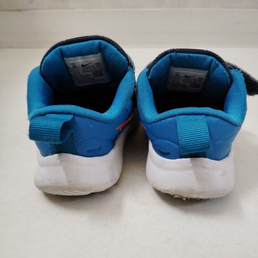 【格安処分価格】スニーカー　キッズシューズ　子供用　運動靴　ブルー　ナイキ　NIKE 　14cm