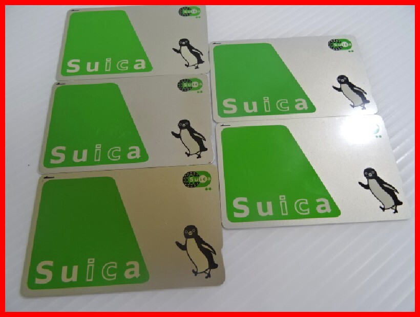  2405★A-1590★Suica スイカ 10枚 48. 鉄道ICカード 通勤 通学 レジャー 中古の画像3