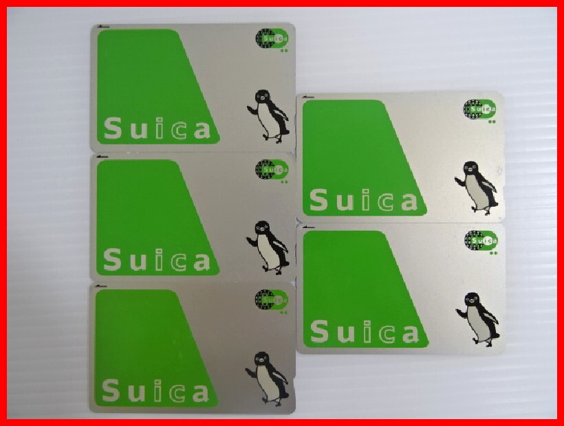 2405★A-1611★Suica スイカ 10枚 49. 鉄道ICカード 通勤 通学 レジャー　中古_画像5