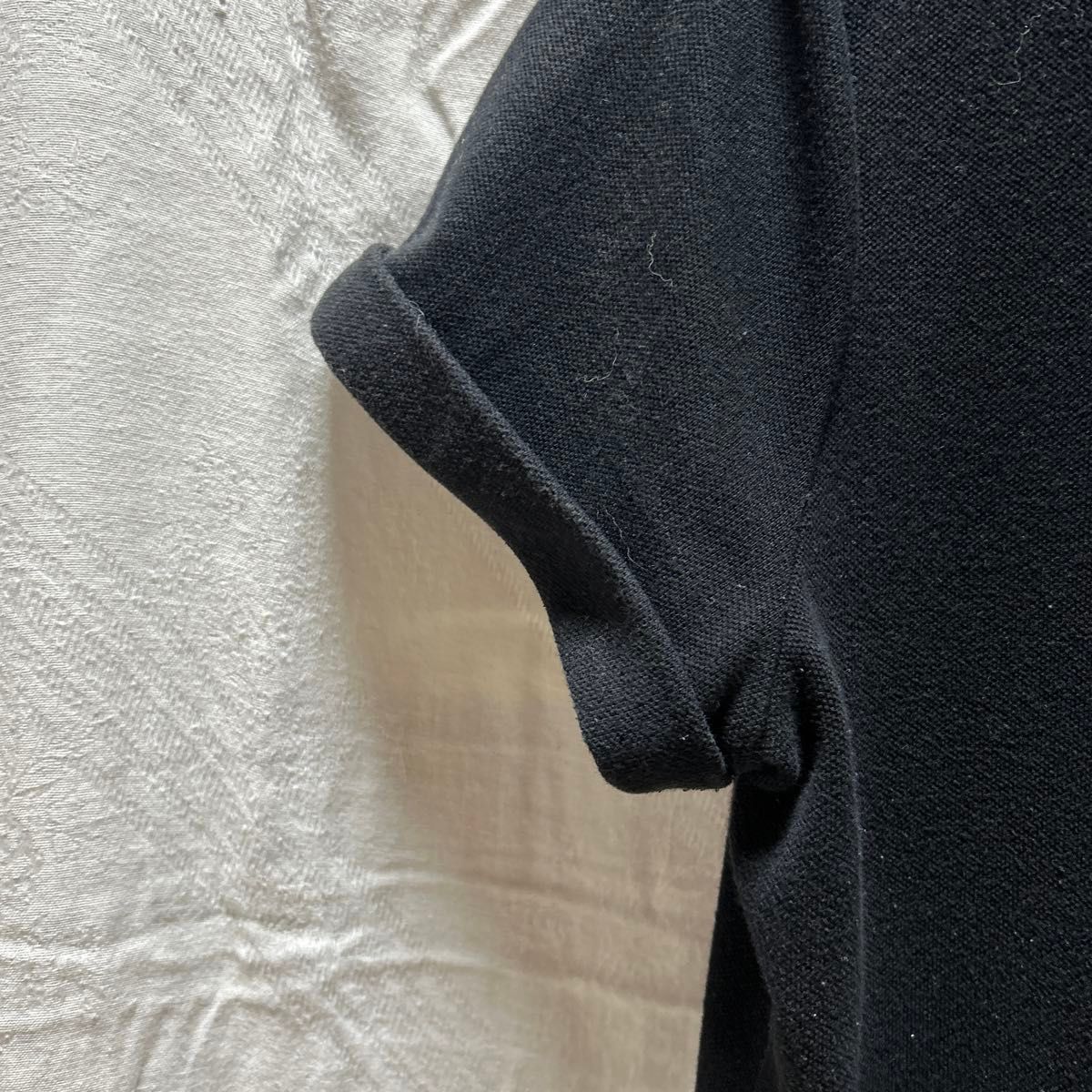 半袖ポロシャツ　レディース　黒　3Lサイズ