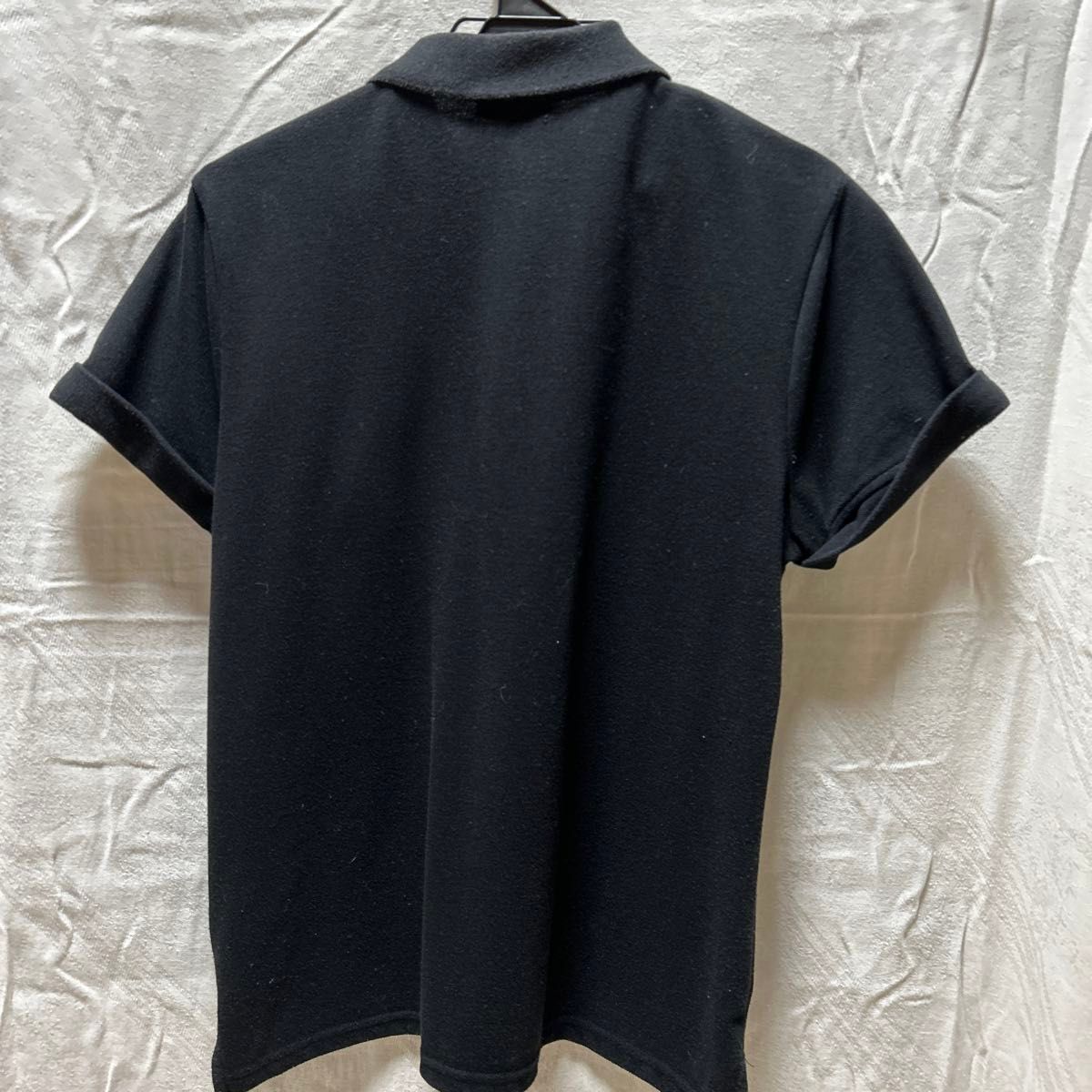 半袖ポロシャツ　レディース　黒　3Lサイズ