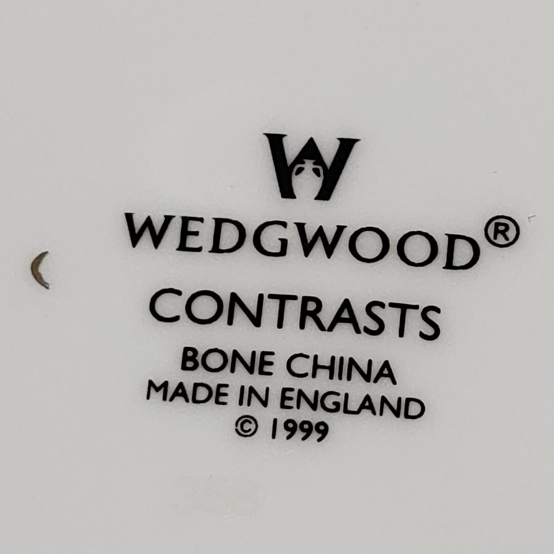 WEDGWOOD(ウェッジウッド)　３枚セット　小鉢　　小ボウル　CONTRASTS　BONE CJINA　MADE　ENGLAND_画像9