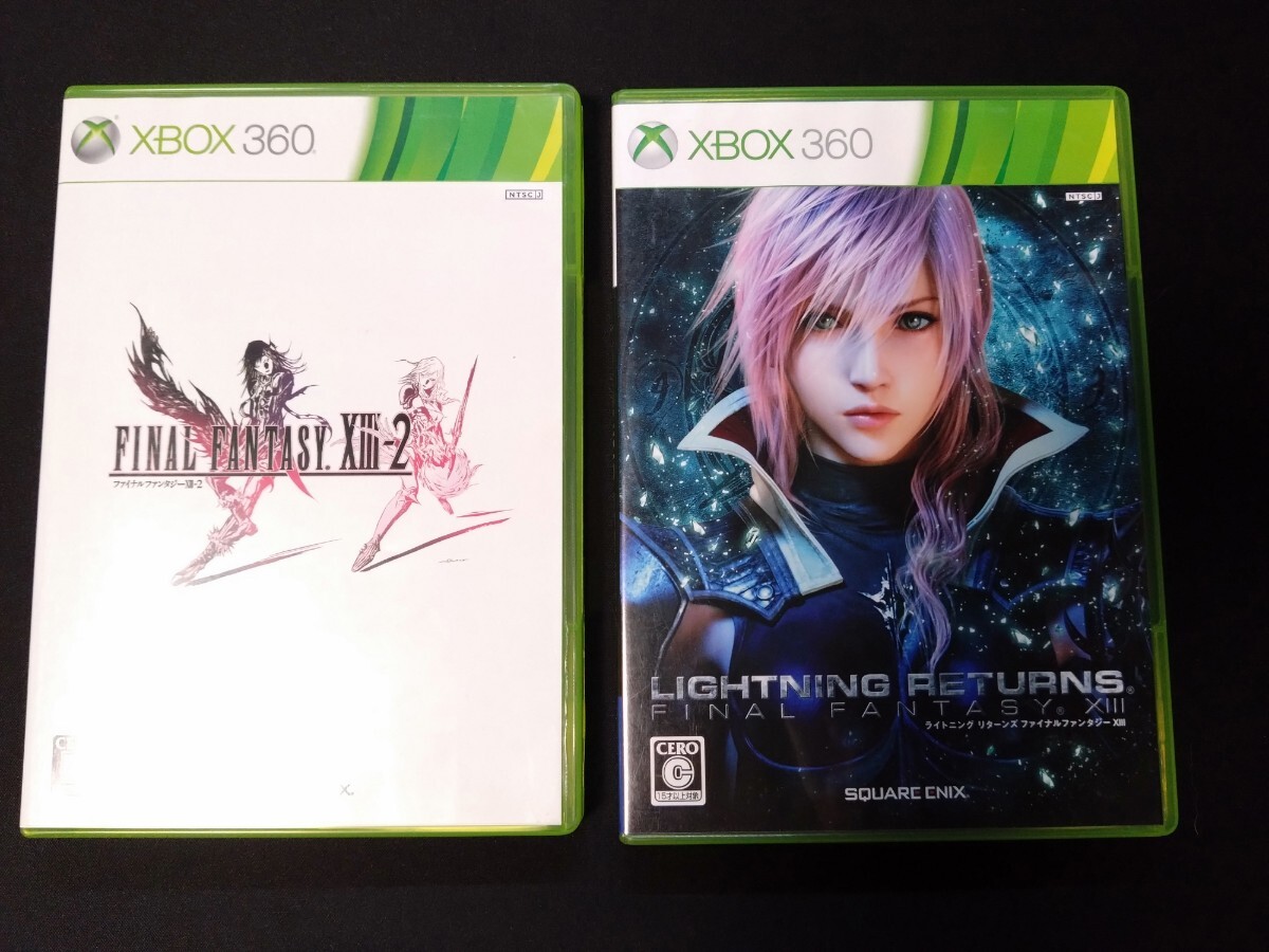 XBOX360　ファイナルファンタジー13-2　13-3　ライトニングリターンズ　中古品　FINAL FANTASY ⅩⅢ_画像1