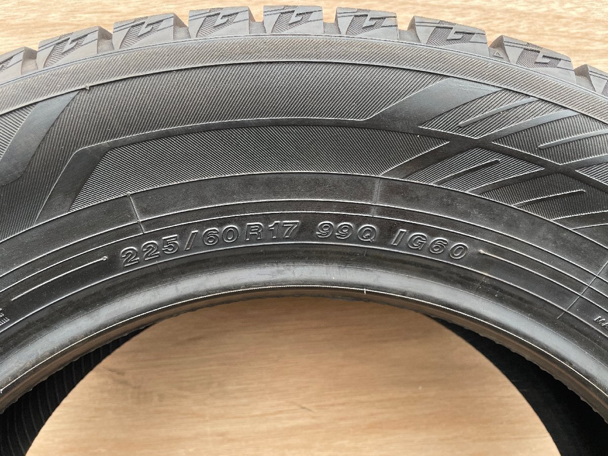 【中古品】YOKOHAMATIRES ヨコハマタイヤ スタッドレスタイヤ iceGUARD iG60 225/60R17 2021年製【タイヤ４本セット】_画像6