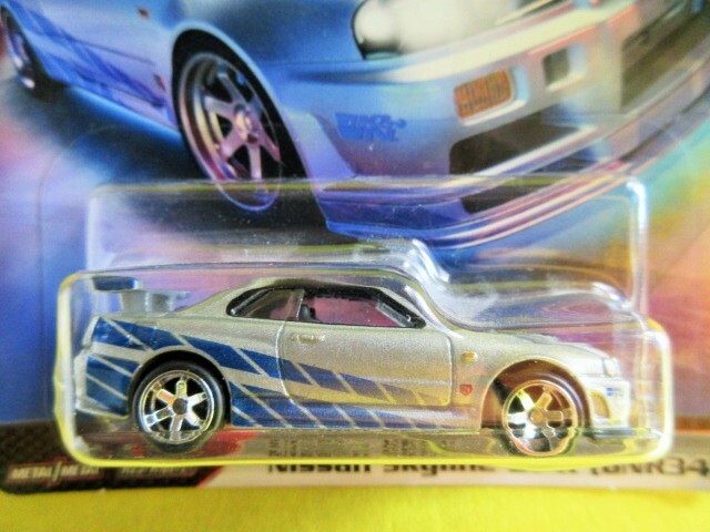 HW PREMIER FAST & FURIOUS FAST IMPORTS NISSAN SKYLINE GT-R （BNR34）の画像4