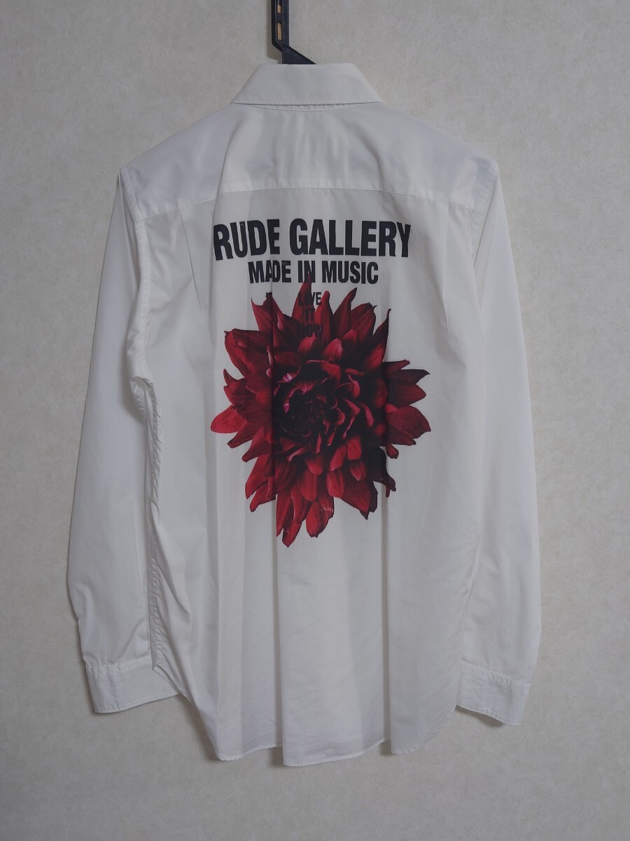 rude gallery ダリアシャツ ホワイト ルードギャラリー サイズ2の画像1