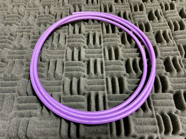 3m MOGAMI2534 Purple ギターシールド ベースシールド 新品未使用 シールドケーブル クラシックプロ モガミ2534 紫 1_画像2