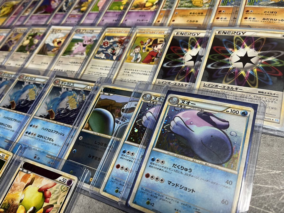 ポケモンカード 引退品 拡張パック「ソウルシルバーコレクション」 1st のみ 67枚 全てローダー、スリーブ入り LEGENDシリーズ 稀少の画像4