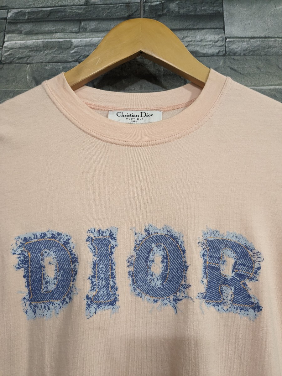 ★送料無料★Christian Dior　クリスチャンディオール　半袖　Ｔシャツ　トップス　レディース　サイズ38　フランス製_画像2