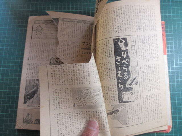 古書、雑誌、カストリ雑誌、りべらる、第9第6号、昭和29年6月、一部破れ取り有、珍品_画像7