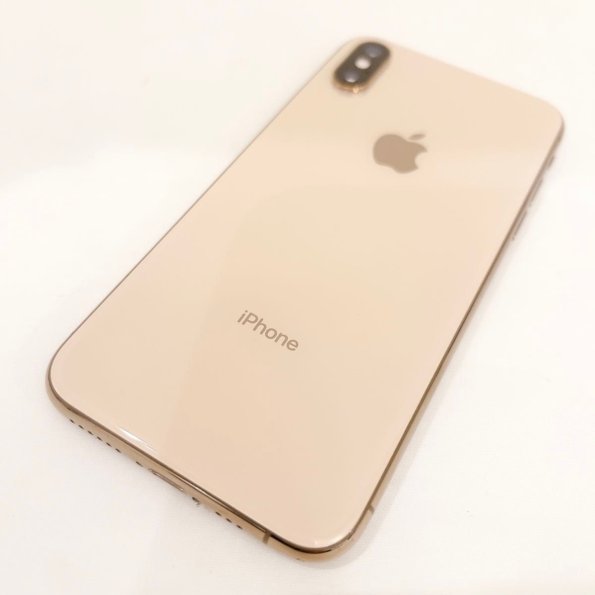  iPhoneXSゴールド 256GB SIMフリーバッテリー100％アップル