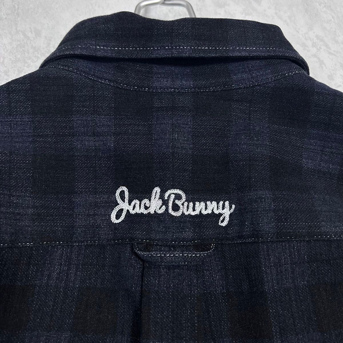 ジャックバニー チェックシャツ 長袖 6サイズ パーリーゲイツ Jack Bunny