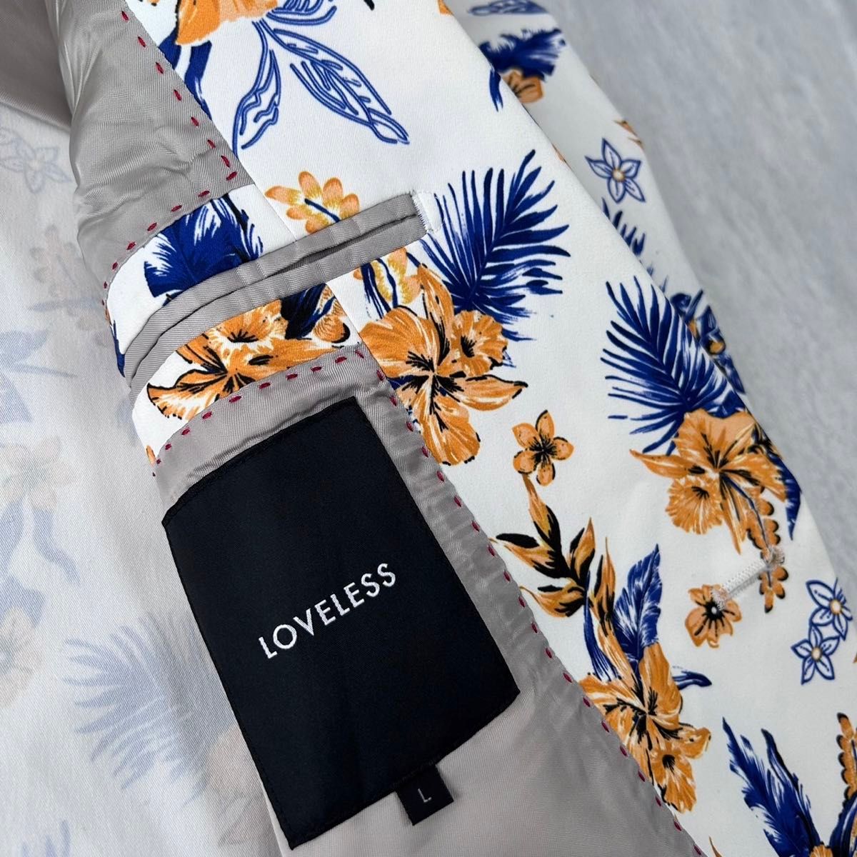 LOVELESS 花柄 テーラードジャケット Lサイズ ラブレス|Yahoo LOVELESS 花柄 テーラードジャケット Lサイズ ラブレス|Yahoo