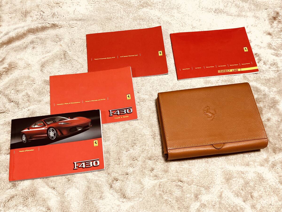 ◆◆◆『貴重・美品』Ferrari フェラーリ F430◆◆取扱説明書セット 2005年発行◆◆◆_画像1