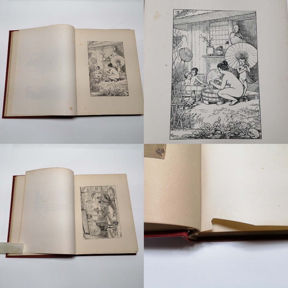 1878年 Emile Guimet PROMENADES JAPONAISES エミールギメ 日本 1878年 Emile Guimet PROMENADES JAPONAISES エミールギメ 日本
