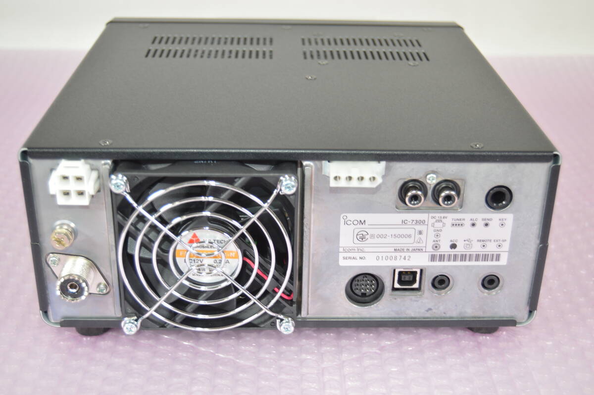 新品未使用品 ICOM IC-7300 アイコム HF帯/50MHz オールモード 50W アマチュア無線用トランシーバ_画像7