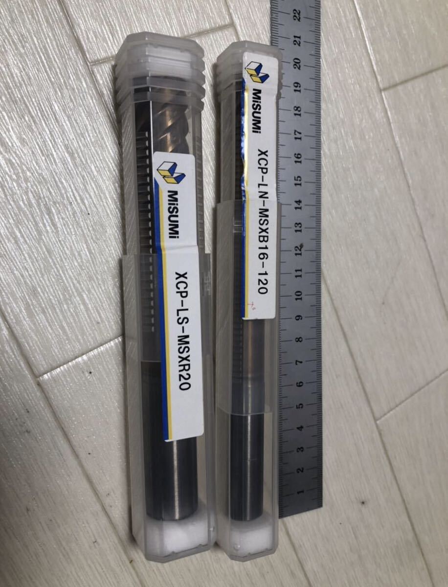 超硬エンドミル MISUMI XCP-Φ16と Φ20 (2本)|kyouei-kougyou.jp 超硬エンドミル MISUMI XCP-Φ16と Φ20 (2本)|kyouei-kougyou.jp