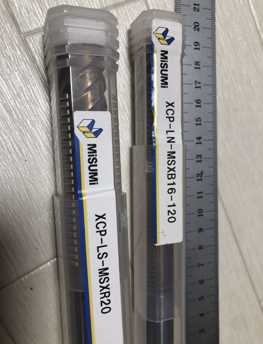 超硬エンドミル MISUMI XCP-Φ16と Φ20 (2本)|kyouei-kougyou.jp 超硬エンドミル MISUMI XCP-Φ16と Φ20 (2本)|kyouei-kougyou.jp