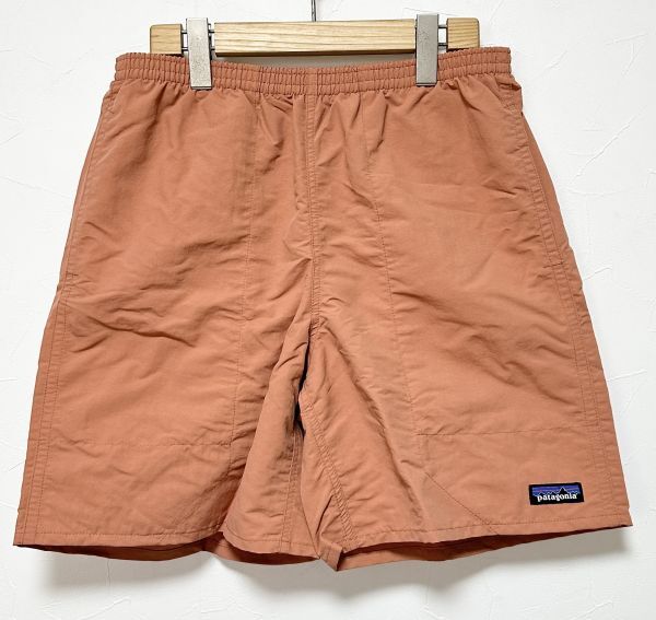 パタゴニア メンズ Mサイズ バギーズロング ショーツ 7インチ ショートパンツ patagonia SINY シエナクレイ 58035_画像1