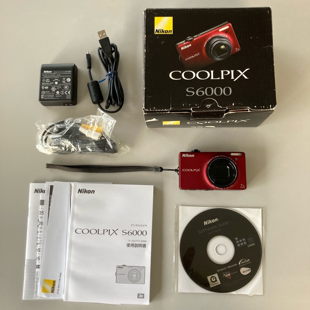 ●NIKON COOLPIX S6000 ニコン デジタルカメラ デジカメ_画像1