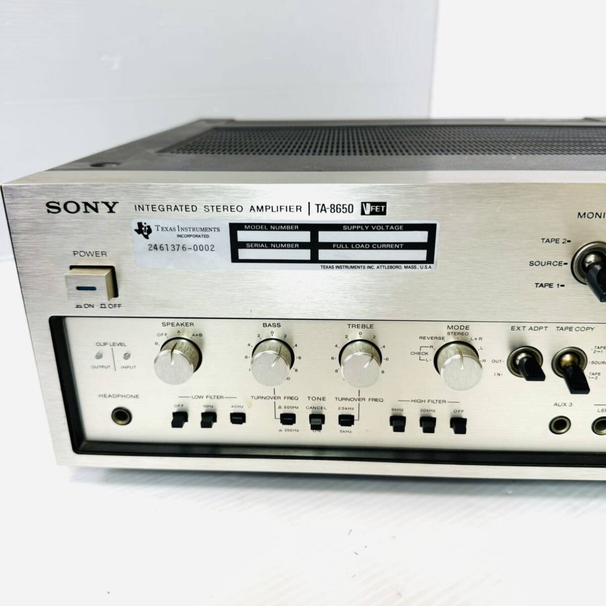 [ редкий ]SONY Sony стерео основной предусилитель TA-8650