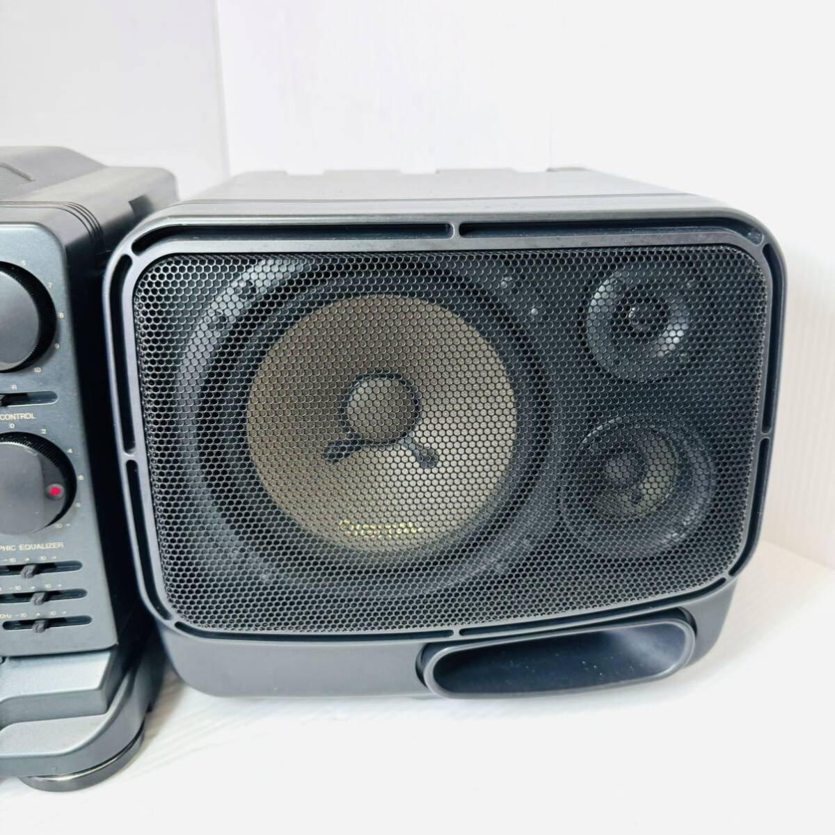 【希少動作品】SANYO サンヨー PH-Z300 ZooSCENE CDラジオカセット バブルラジカセ　音響機器_画像4