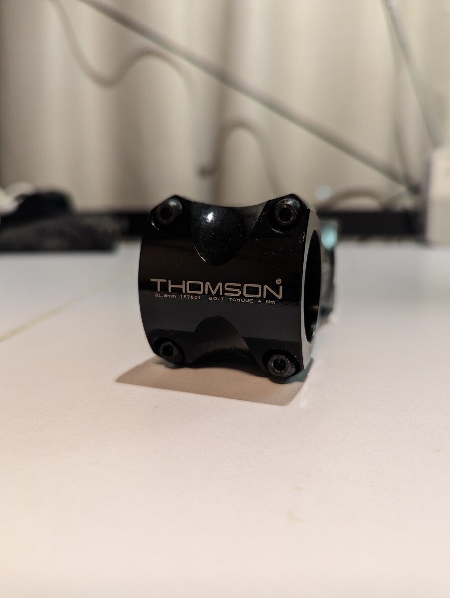 THOMSON ELITE X4 STEM Black 9cm トムソン エリートx4 ステムの画像1