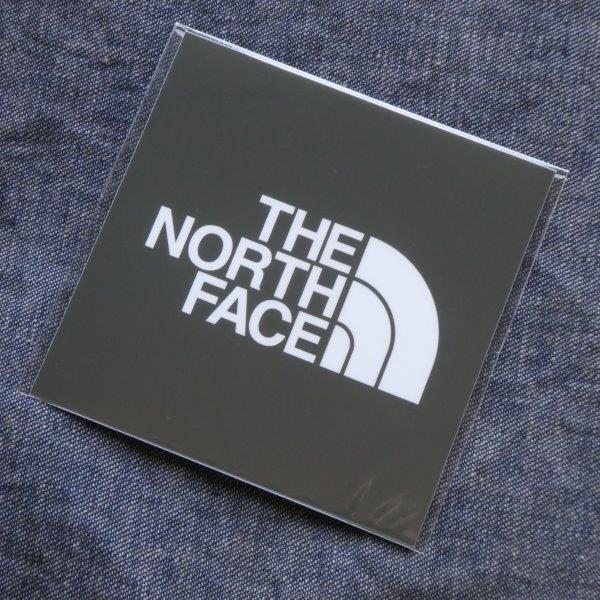 2枚セット TNF Square Logo Sticker NN32349 NT RED 新品 防水素材