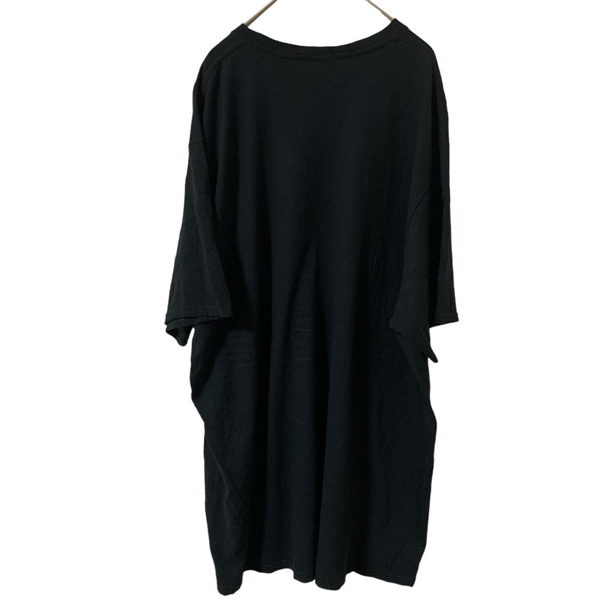 【US古着】グッドデザイン ブラック 2XL Tシャツ 半袖 レギュラーヴィンテージ プリント メンズ レディース