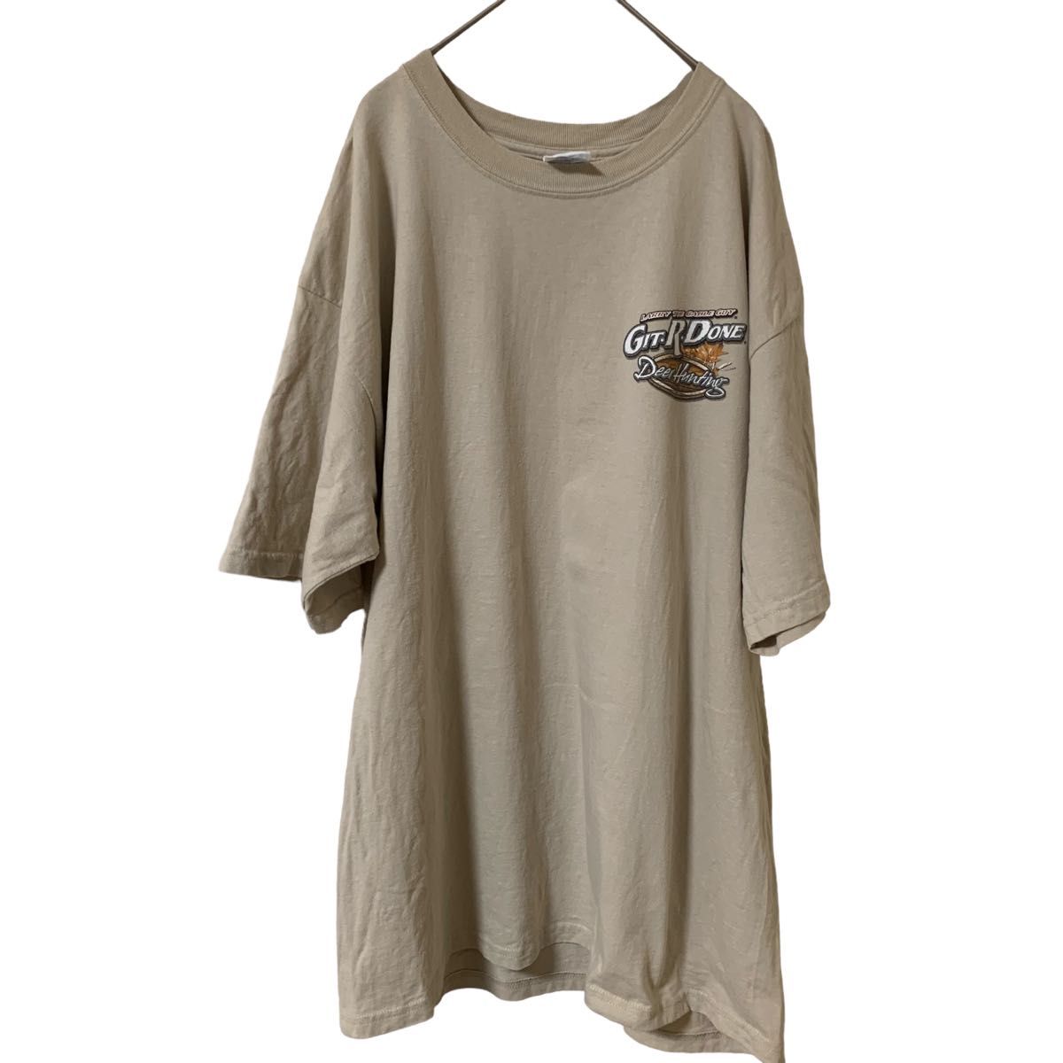 【US古着】bass pro shops ベージュ XL Tシャツ 半袖 レギュラーヴィンテージ プリント メンズ レディース