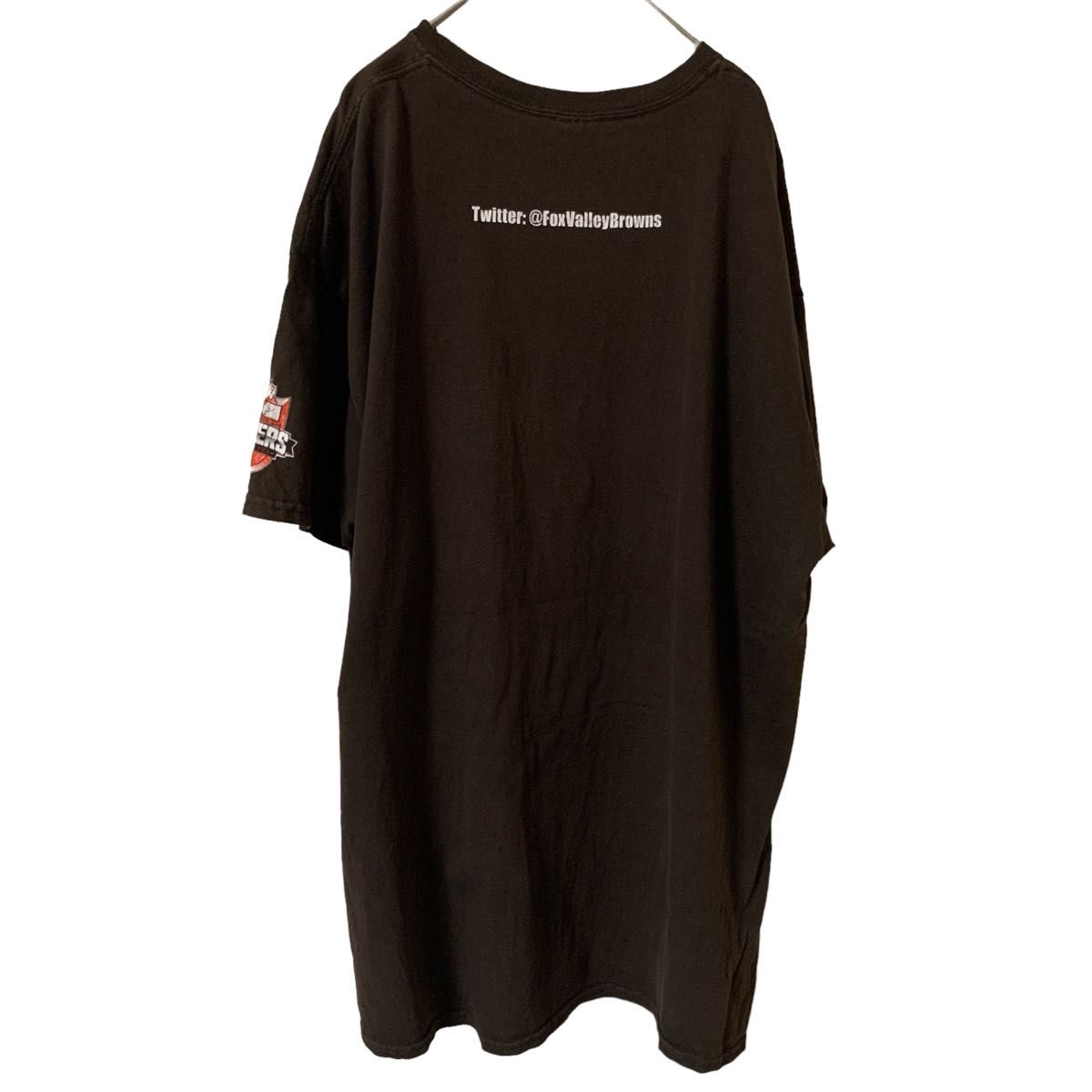 【US古着アウトレット】ブラウン XL Tシャツ 半袖 レギュラーヴィンテージ プリント メンズ レディース