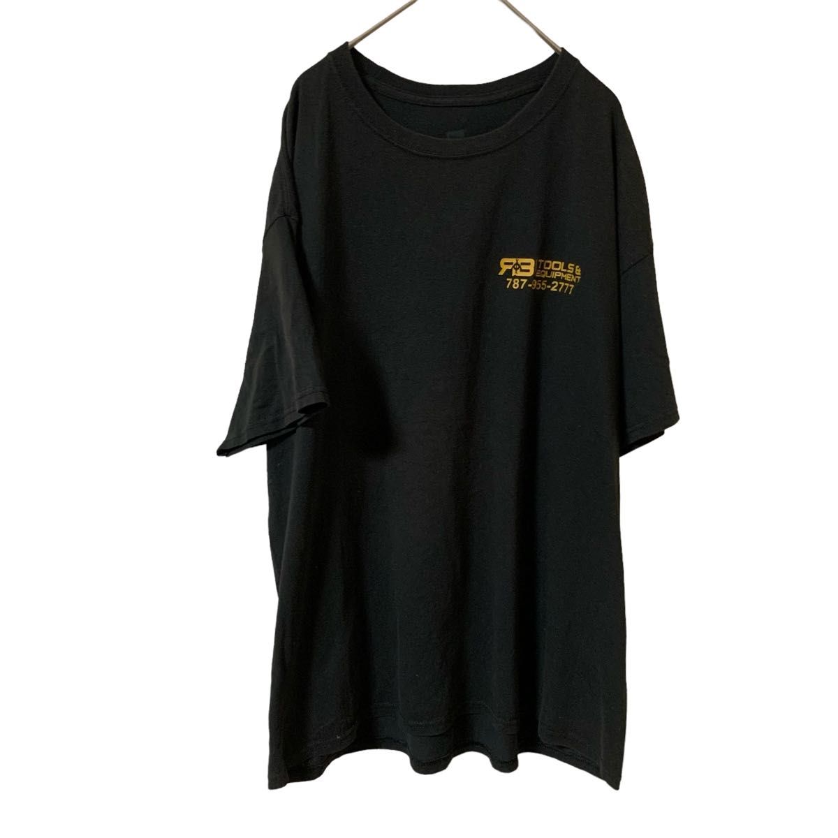 【US古着アウトレット】ブラック XL Tシャツ 半袖 レギュラーヴィンテージ プリント メンズ レディース
