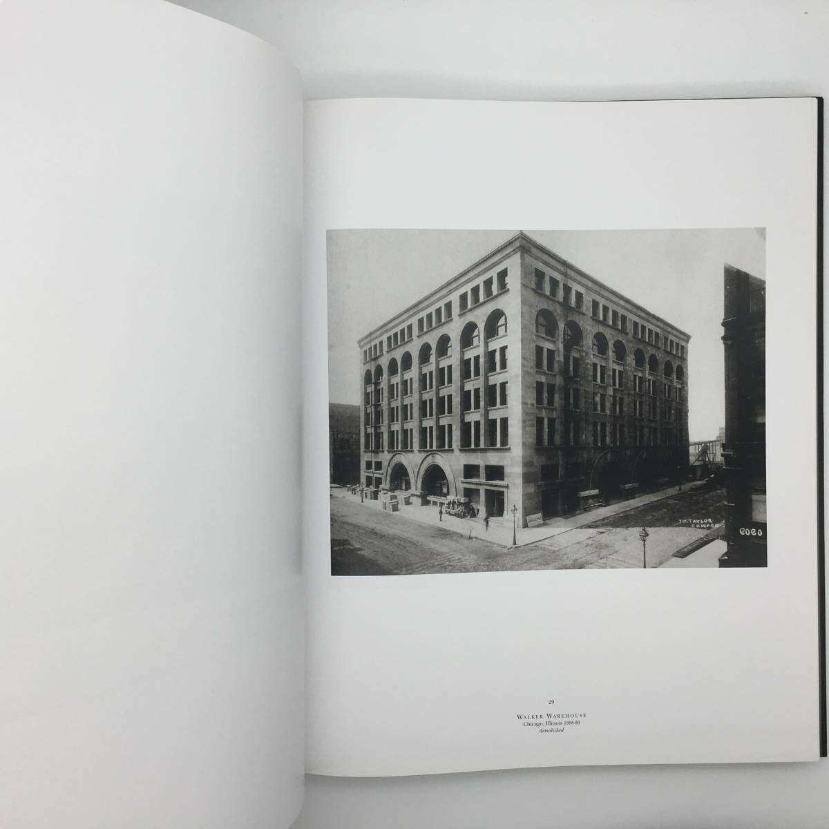 大型本『ルイス・サリヴァン 初期建築作品写真集 The early Louis Sullivan building photographs』　　シカゴ派 フランクロイドライト_画像5