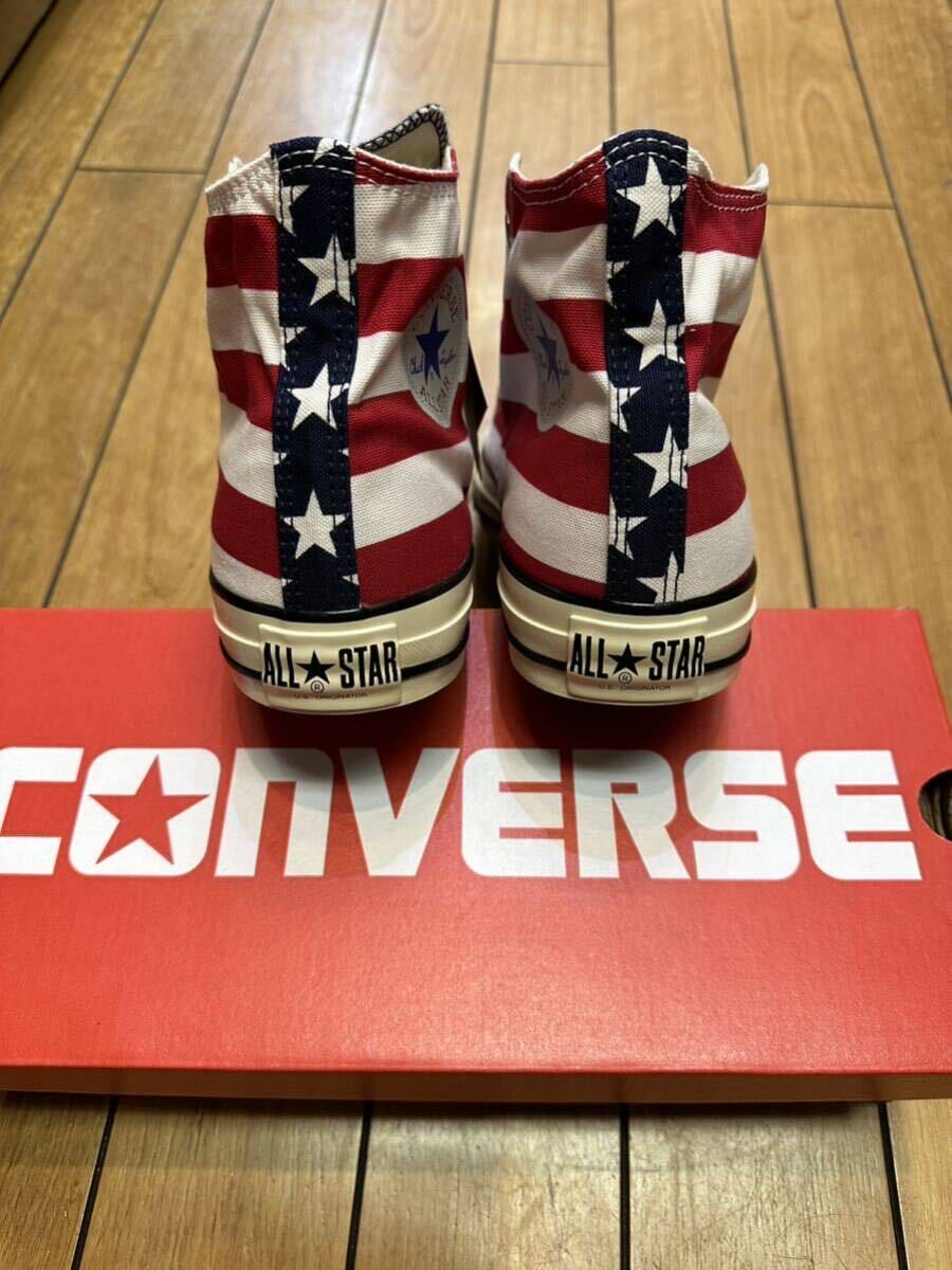 ☆新品・限定☆CONVERSE ALLSTAR US STAR&BARS HI コンバース オールスター US スターアンドバーズ ハイ アメリカ国旗 スニーカー_画像4