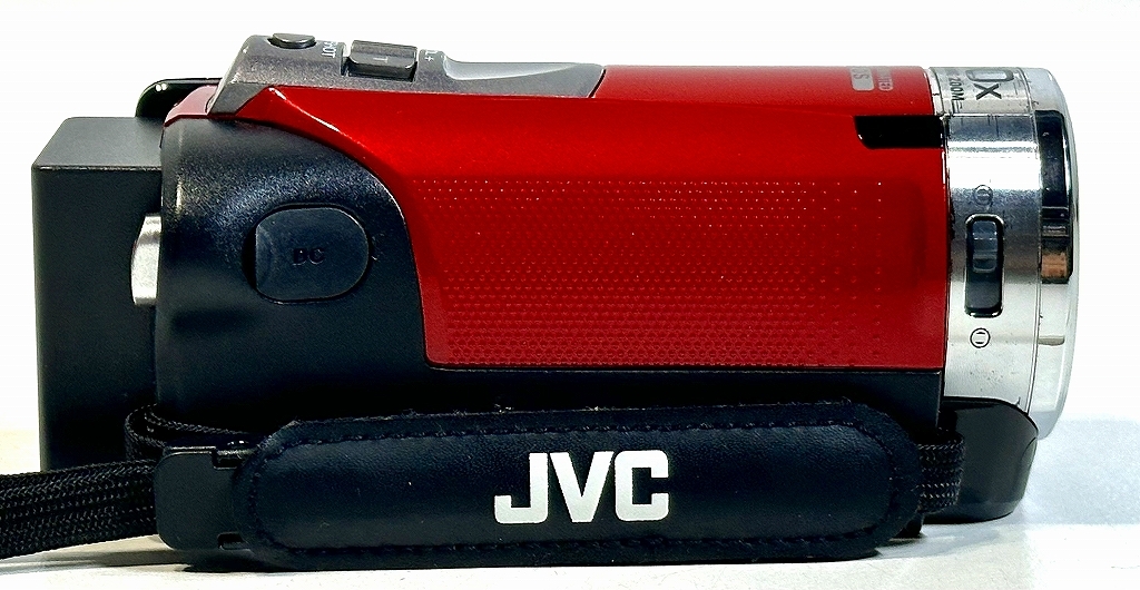 JVCケンウッド 中古デジタルビデオカメラ Everio GZ-E700-R 2014年式、ACアダプター付属_画像4
