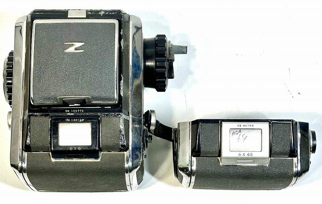 ZENZA BRONICA/ゼンザブロニカ フィルムカメラ本体・部品(レンズキャップ・フィルムパック等)・レンズ(NIKKOR-P)、部品取り・ジャンク扱いの画像5