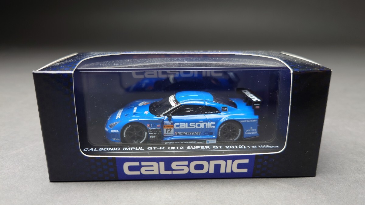 京商 1/64 CALSONIC INPAL GT-R (#12 SUPER GT 2012)ミニカー 07003C12の画像1