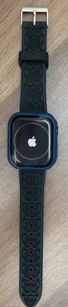 【 Apple Watch Series8 】【 コーチベルト ＋ ケース付き 】【 GPS＋Cellularモデル 】【 41㎜ 】ミッドナイトアルミニウム 箱なし 時計_画像5