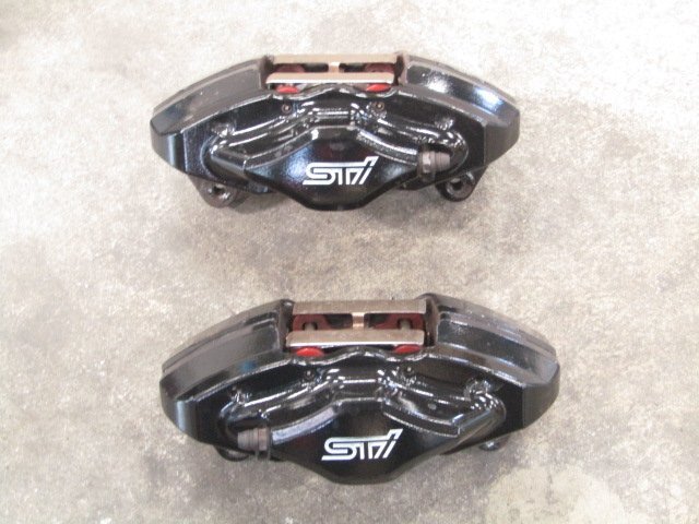 [ gome private person delivery un- possible ][96W H1] brembo "Brembo" caliper STI 4POT/2POT rotor set for 1 vehicle GVB Impreza 