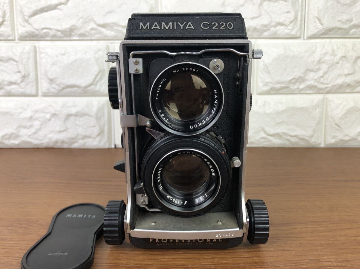 MAMIYA マミヤ C330 Professional 二眼レフ フィルムカメラ SEKOR DS 105mm f/3.5の画像2