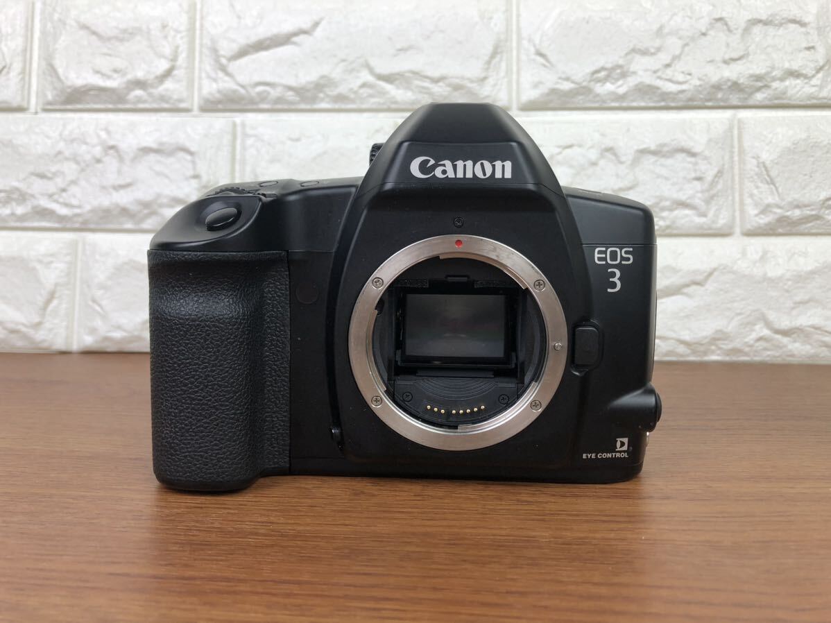 Canon キヤノン EOS 3 一眼レフカメラ フィルムカメラ 300EZ SPEEDLITE フラッシュ_画像2