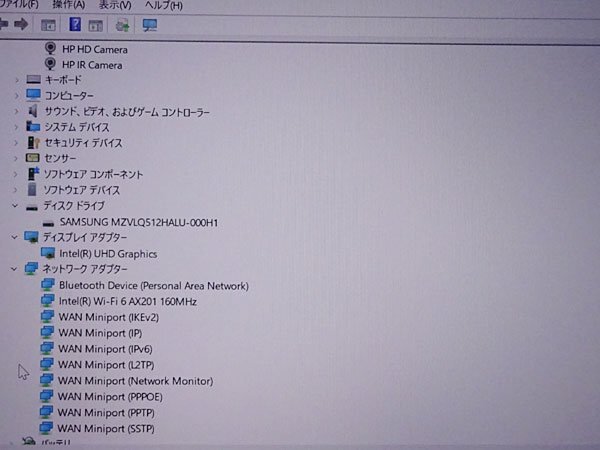 HP EliteBook 830 G7 Notebook PC Core i7 10510U 1.80GHz/16GB/SSD 512GB WLAN Bluetooth フルHD Webカメラ Windows11_画像8