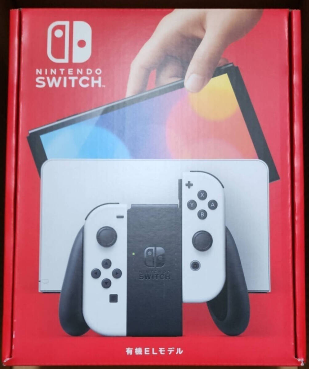 新品未使用未開封品 Nintendo Switch 有機ELモデル ホワイト _画像1