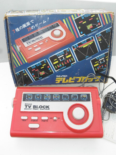 エポック社 テレビブロック TV BLOCK / 昭和レトロ 当時物 レトロ ゲーム の画像1