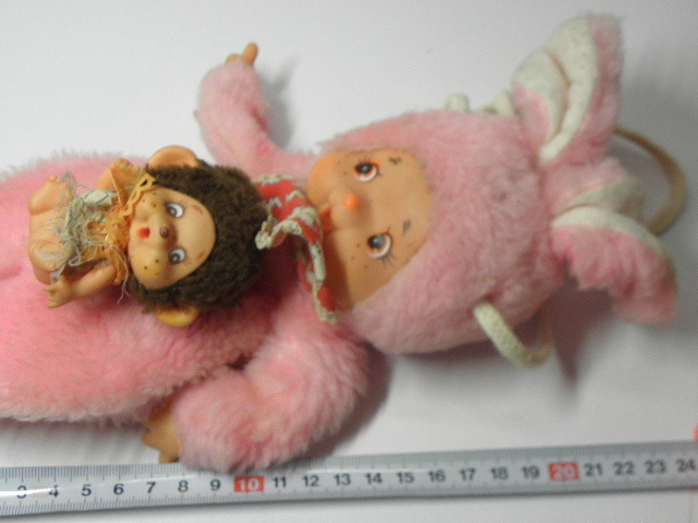 モンチッチ ? 人形 / 昭和レトロ 当時物 ぬいぐるみ ソフビの画像10