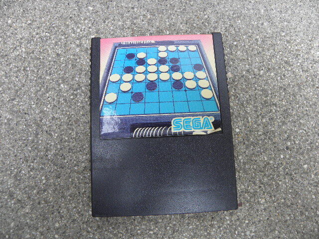 SEGA セガ SG-1000II コンピュータ ビデオゲーム 本体 カセット3本 まとめて ジャンク品 / チャレンジダービー 麻雀 オセロ 当時物の画像4