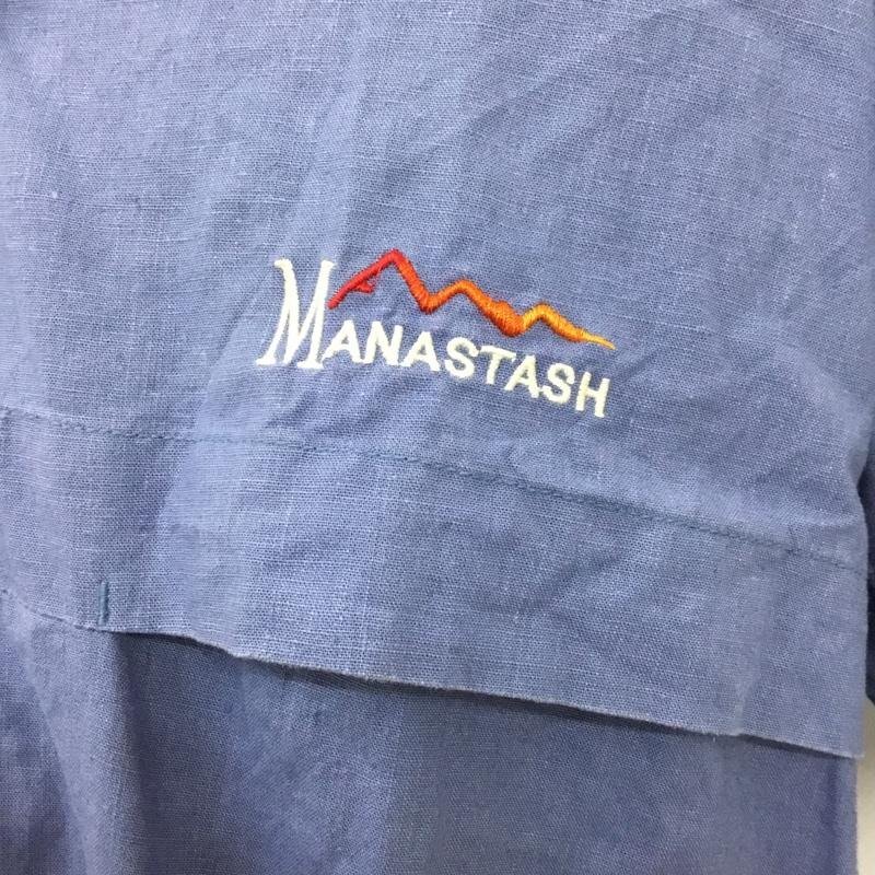 MANASTASH L マナスタッシュ シャツ、ブラウス 半袖 7115012 RIVERSHIRT 半袖シャツ ショートスリーブシャツ Shirt Blouse 10109987_画像6