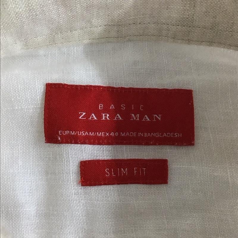 ZARA MAN M ザラメン シャツ、ブラウス 半袖 半袖シャツ カラーシャツ 半袖カットソー 無地シャツ Shirt Blouse 10110389_画像8